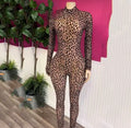 Full Leopard Bodysuit