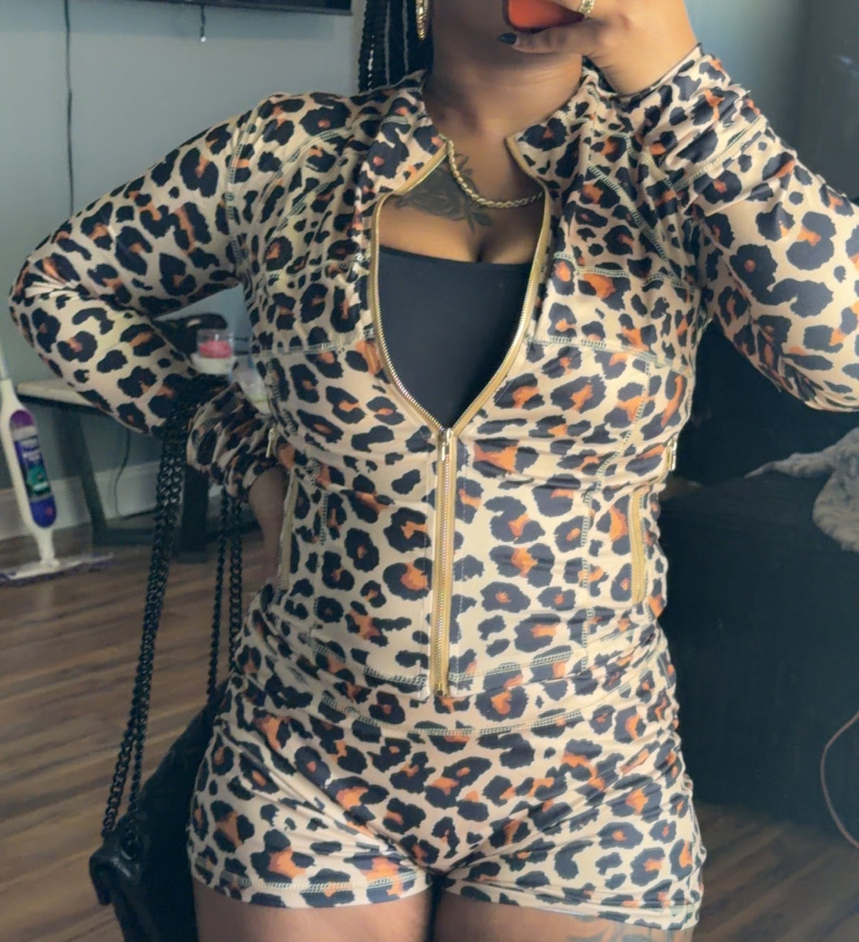 Cheetah Print Active Set