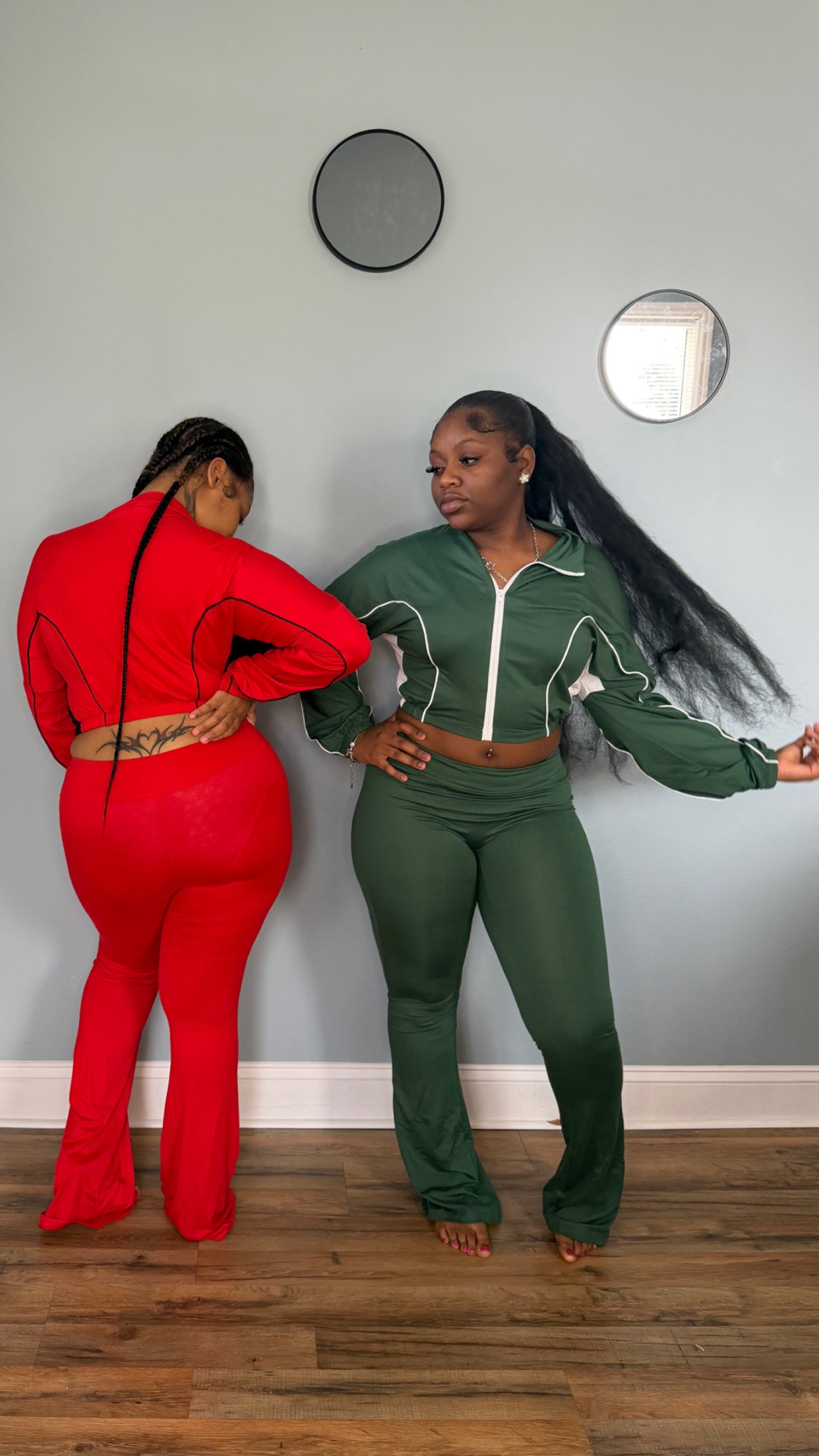 Cropped Jacket Yoga Set