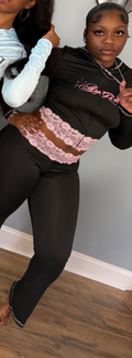 Her Lace Trimmed Set